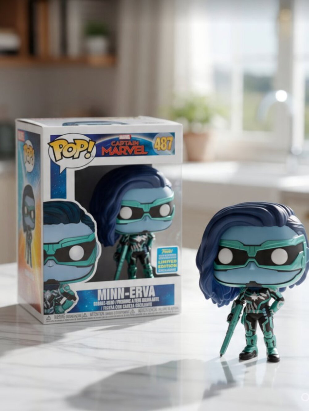 Funko Pop! Captain Marvel Minn-Erva #487 Vinyl Figure